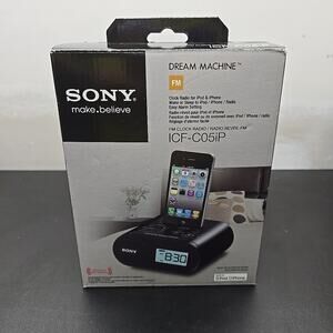 Sony Dream Machine Clock Radio ICF-CO5iP iPod Dock BRAND NEW IN BOX